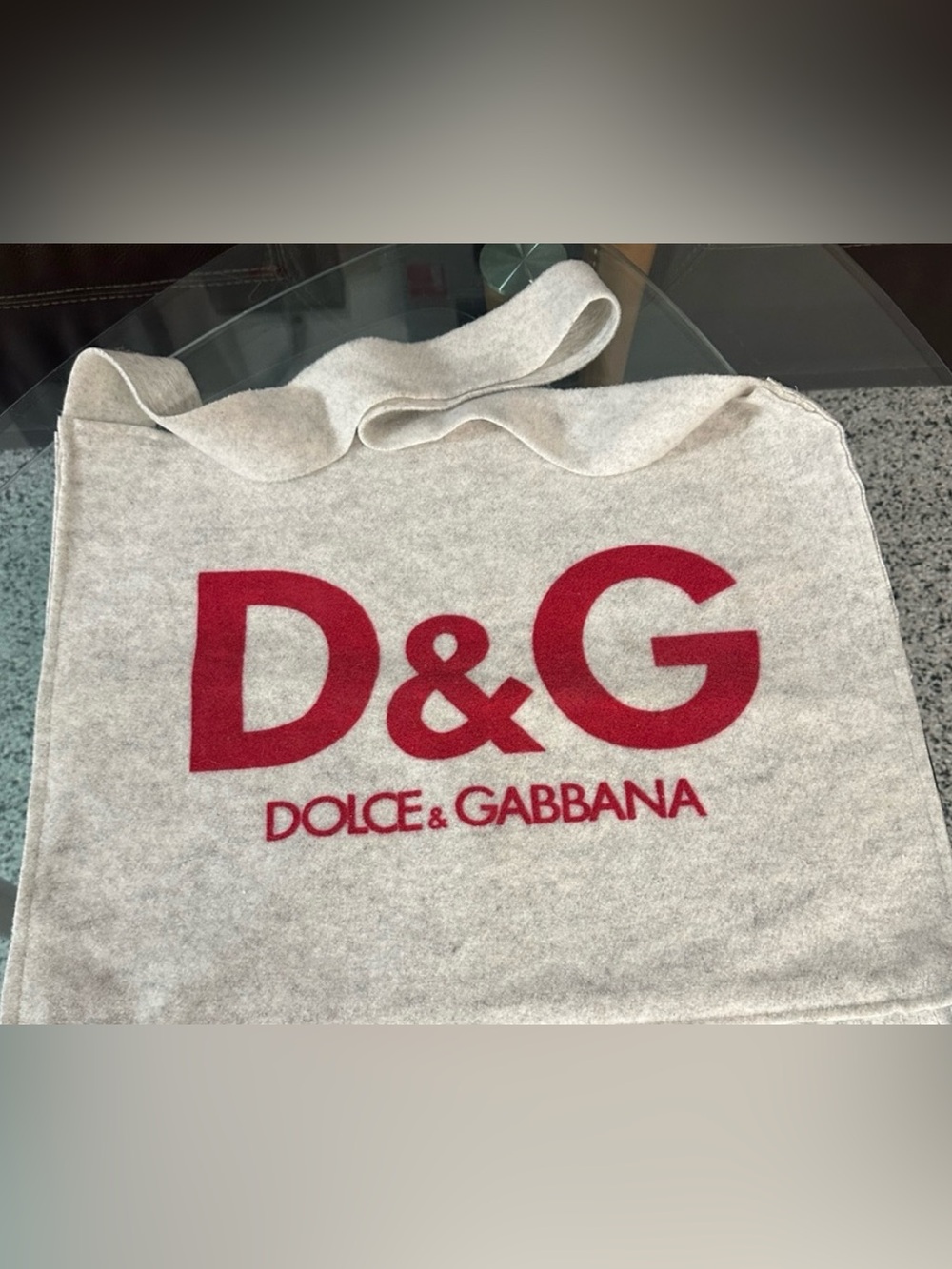 Vintage Dolce & Gabbana D&G
Christmas Holiday Felt Tote Bag